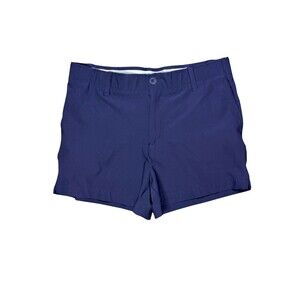 Reel Legends Performance Stretch Navy Shorts Women's Size 8 Fishing Golf